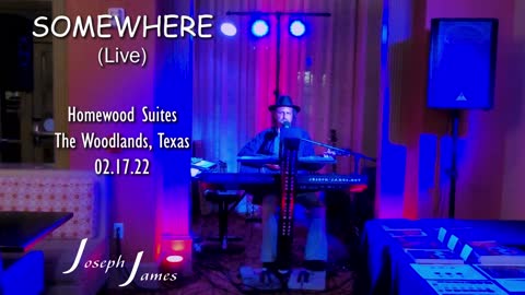 SOMEWHERE (Live) | Joseph James