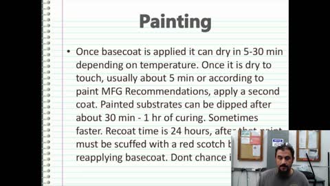 Paint & Hydrographics Training: Part 2B Paint Process (Cont.)