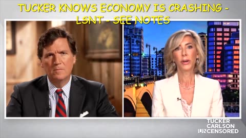 Tucker Knows The "economy" Is not In Good Shape! Its Crashing