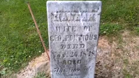 Pre Civil War Ohio Cemetery