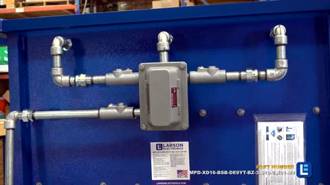 Explosion Proof Portable Power Distribution System from Larson Electronics 2021