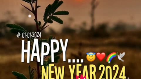 Happy New Year 🕛🎊🎊 2024 Welcome 😁🤗