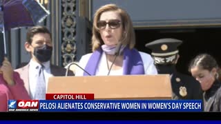 Pelosi alienates conservative women in Women's Equality Day speech