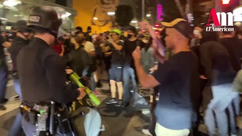 Pro-Abortion Activists Clash With LAPD: Pushing, Shoving, and Altercations Break Out