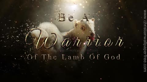 4K Worship Background Warrior Of The Lamb Of God