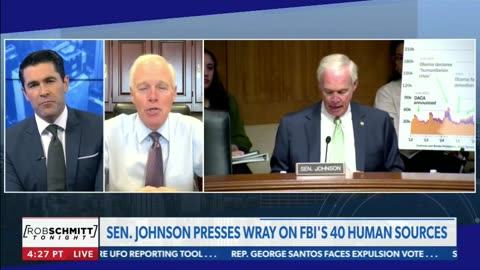 Senator Ron Johnson on Rob Schmitt Tonight 11.1.23