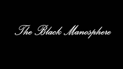 The Black Manosphere