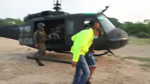 Video: Capturaron al presunto homicida de un Policía, en el Sur de Bolívar