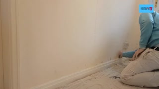 How to paint walls after removing wallpaper. How to paint walls.