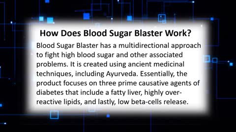 🔥🔥Blood Sugar Blaster Reviews 2022💪🔥🔥