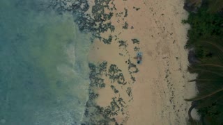 Drone incredibly captured footage of women on the beach