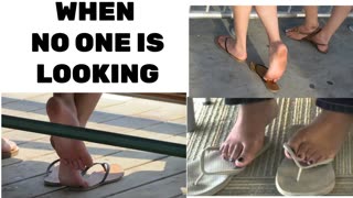 Barefoot Is Legal: People Don't Want To Get Caught