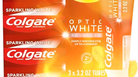 Colgate Optic White Advanced Teeth Whitening Toothpaste,