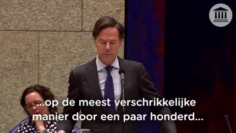 Rutte ziet het politiegeweld niet