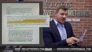 WATCH: Project Veritas Publishes LEAKED Post-Raid FBI Memo