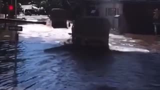 National Guard Seen Moving Into Flooded Philadelphia