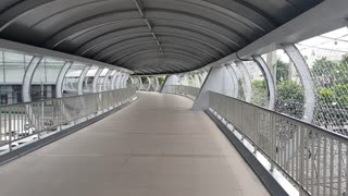 Beautiful Footbridge Design in Bangkok