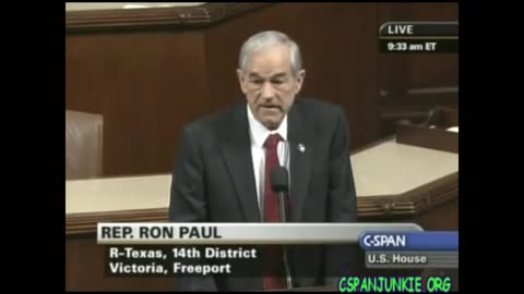 (15+ years ago) Ron Paul "Hamas was really started by Israel"