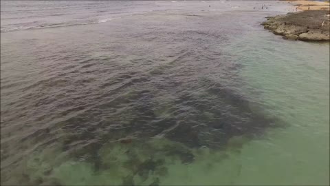 Drone Shot - The Beautiful Cabongaoan Beach, Burgos, Philippines