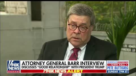 Barr on his relationship with Trump