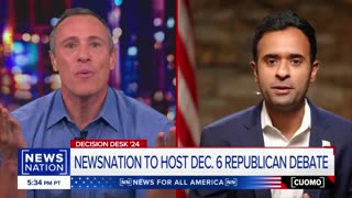 Chris Cuomo gets REKT by Vivek and exposed as a fraud on his own show