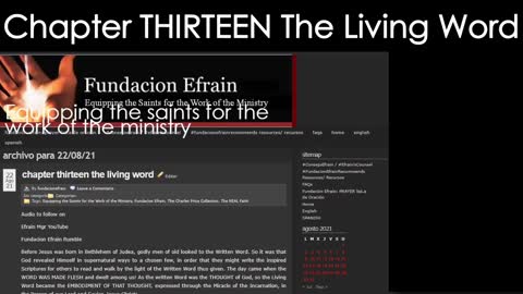 Chapter THIRTEEN The Living Word