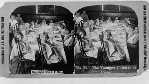 Bizarre 1903 underground sewer banquet dinner by the elites.(23 minutes)