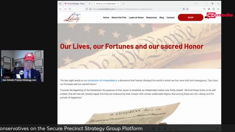 Precinct Strategy "Sacred Honor." Dan Schultz February 23 2024