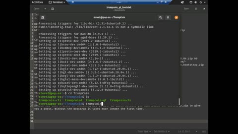 How to install TrumpCoin Wallet on Linux