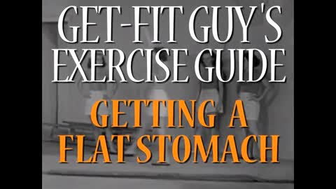 how to get a flat stomach