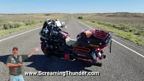 When You Ride a Harley Into Nowhere!