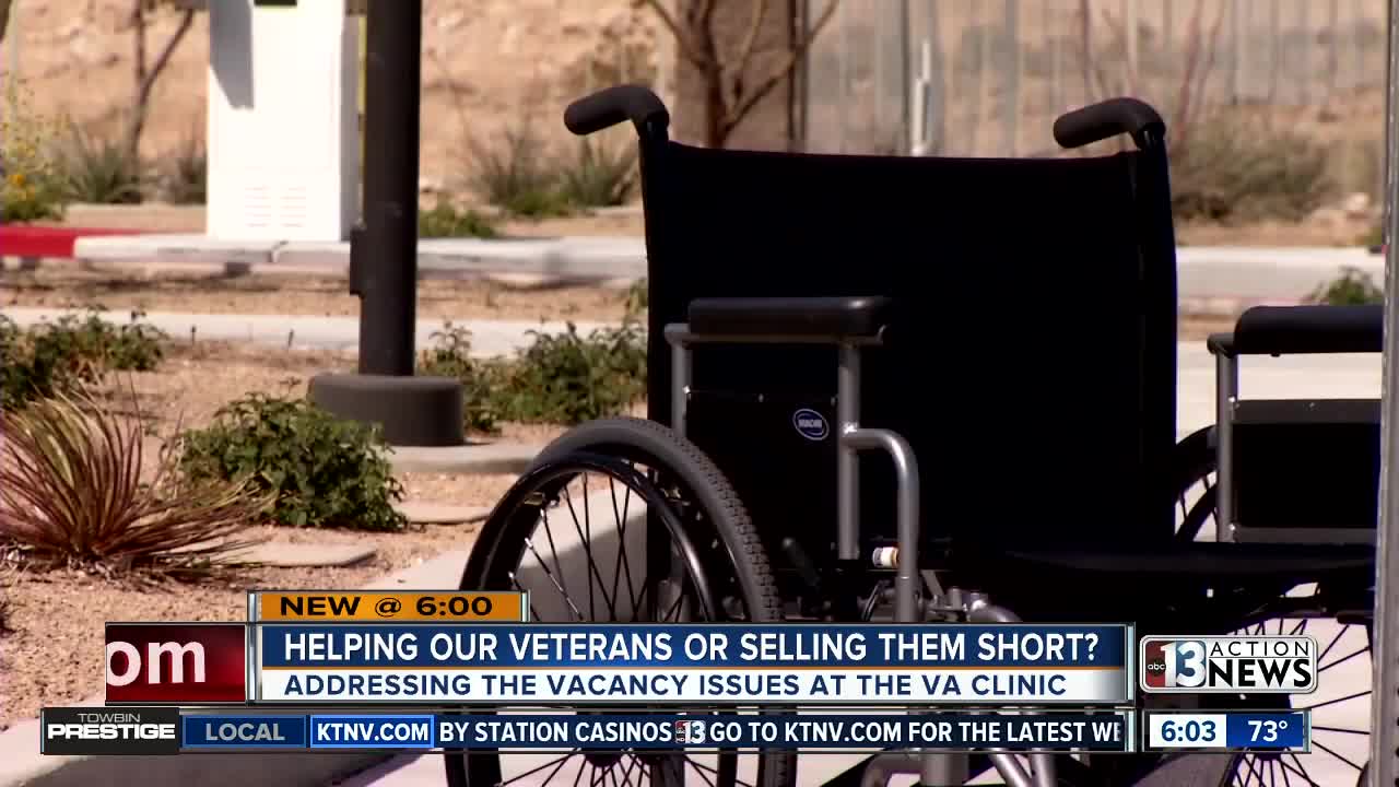 Helping our veterans or selling them short? Addressing vacancy issues at VA clinic