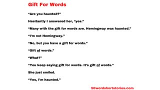 Gift For Words