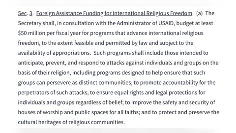 Finally, Trump's Action Plan Against Religious Persecution in Nigeria, others.