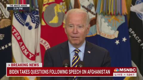 Joe Biden Briefly Forgets Why The United States Invaded Afghanistan