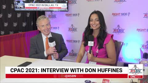 Interview with Don Huffines at CPAC 2021 in Dallas 7/10/21
