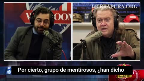 “Nunca cederemos”: Bannon arremete contra los demócratas que “se robaron las elecciones”