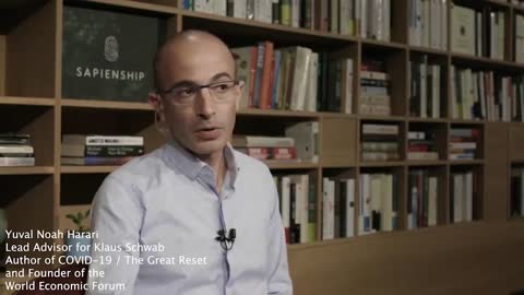 Yuval Noah Harari | Top Advisor for Klaus Schwab Explains "We Need a Anti-Virus for the Brain"