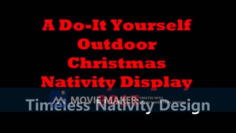 DIY OUTDOOR NATIVITY TEMPLATES