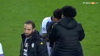 Neymar crying after match