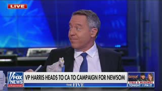 Greg Gutfeld on Kamala Harris campaigning for Newsom