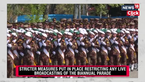 Iran vs Israel _ Iran Parades Gun-Toting Soldiers And Missiles After Attacking Israel Day _ N18V