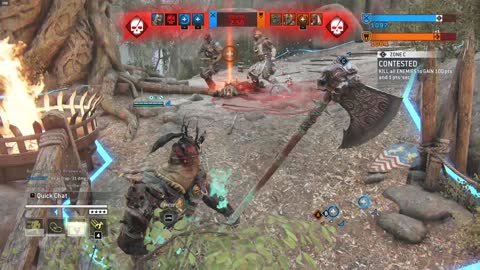 ForHonor Gank 3x1 Raider