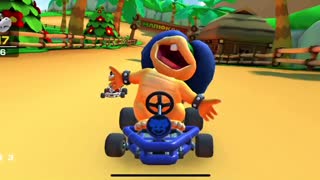 Mario Kart Tour - Baby Peach Cup Challenge: Smash Small Dry Bones Gameplay