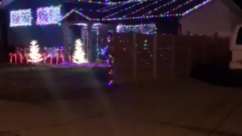 Christmas lights Vernon BC