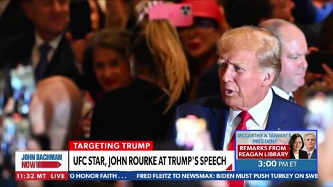 Watch: UFC star expresses support for Trump | John Bachman Now