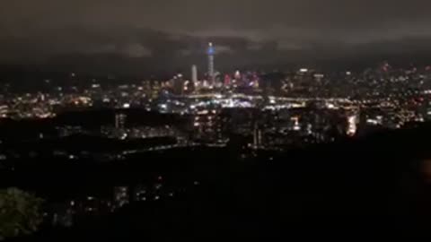 Night view in Taipei