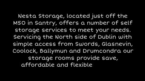 storage dublin