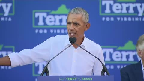 Obama Tries to Revive McAuliffe in Virginia, Says GOP Exploiting ‘Trumped-Up Culture Wars’