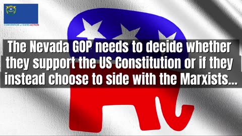 Did you know the Nevada GOP Platform does not support the US Constitution?